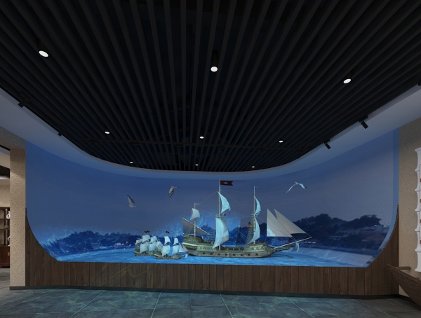 煙臺文化展館設計——砣磯島非物質文化遺產展覽館